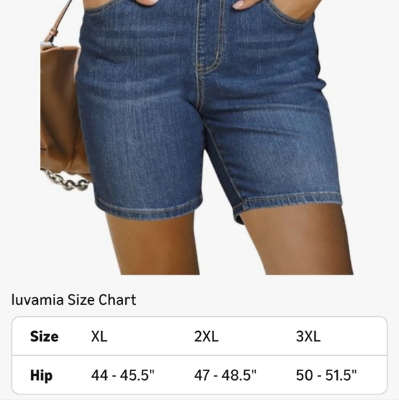 Women's Classic Blue Jean Shorts NEVER WORN! - Picture 9 of 9